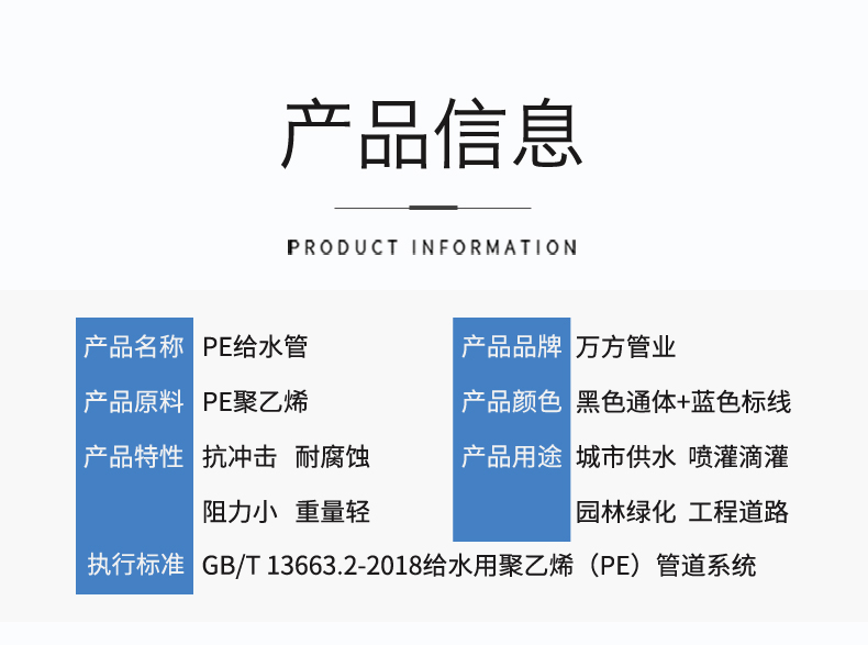 安徽萬方管業集團,PE管、MPP管、PVC管、PE給水管等管材