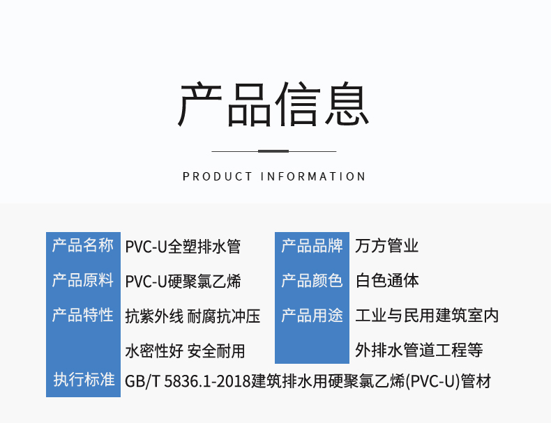 安徽萬方管業集團,PE管、MPP管、PVC管、PE給水管等管材